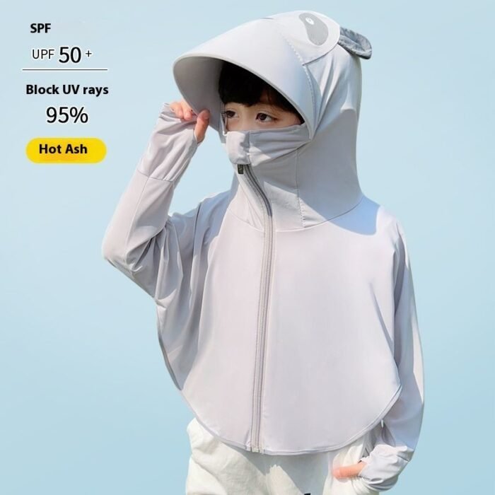 Children's Sun Protection Clothing Outdoor UV-proof - Image 4