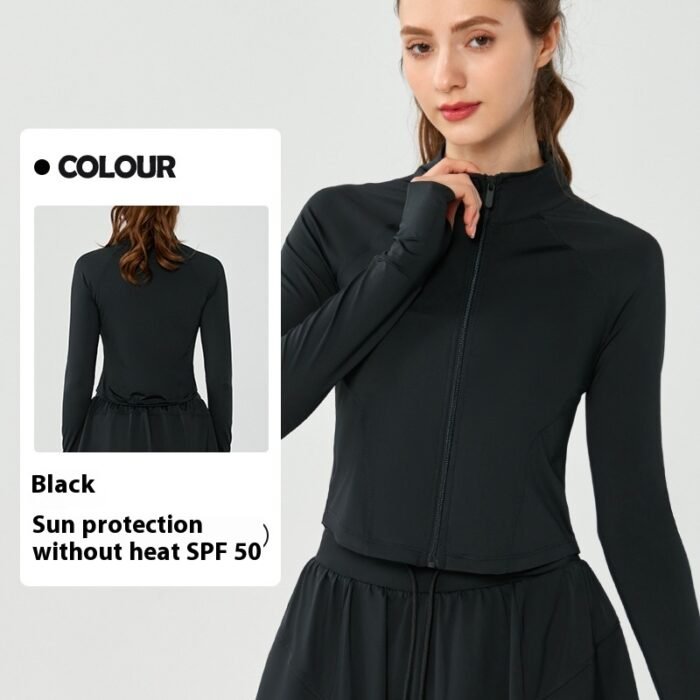 Women's Fashion Slim-fit Hood Ice Sun-protective Clothing - Image 9