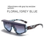 Fashion Square Brim Sunshade Sunglasses - Image 4