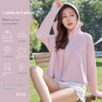 Women's Fashionable Thin Cycling Sun Protection Clothing - Image 6