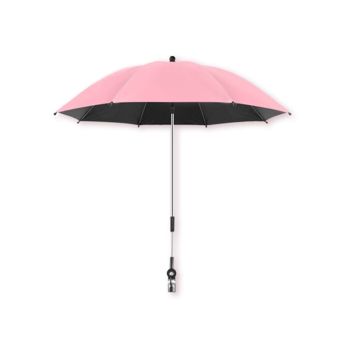Baby Stroller Sunshade Black Glue UV-proof Stroller Parasol - Image 4