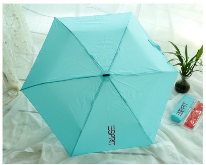 4 Colors Small Pocket Folding Pencil Umbrella Ultra-thin Light Mini Umbrella Rain Women Umbrella for Men Sun Rain Gear Parasol - Image 3