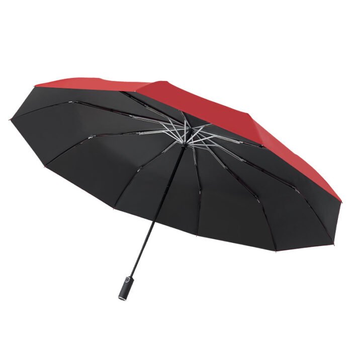 125CM Big Windproof Automatic Umbrellas For Men 10K 3Folding Umbrella Rain Woman Parasol Business Automatic Car Paraguas - Image 2
