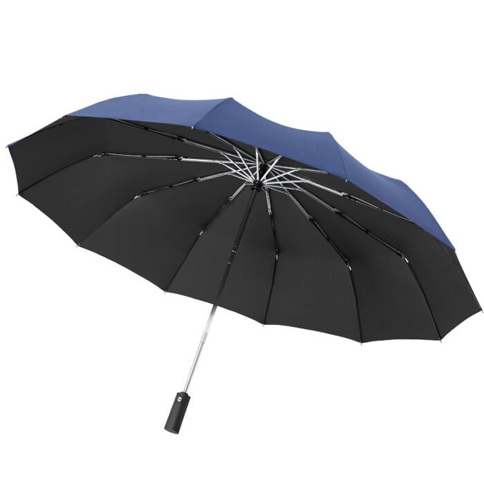 125CM Big Windproof Automatic Umbrellas For Men 10K 3Folding Umbrella Rain Woman Parasol Business Automatic Car Paraguas - Image 3