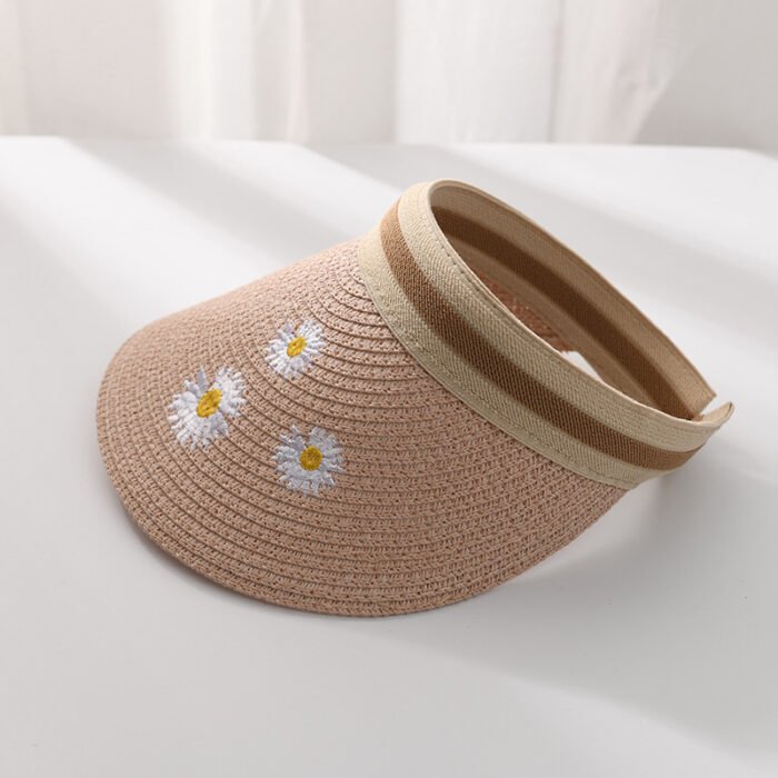 Straw Hat Adult Hat Female Sun Protection Hat Sun Hat - Image 4