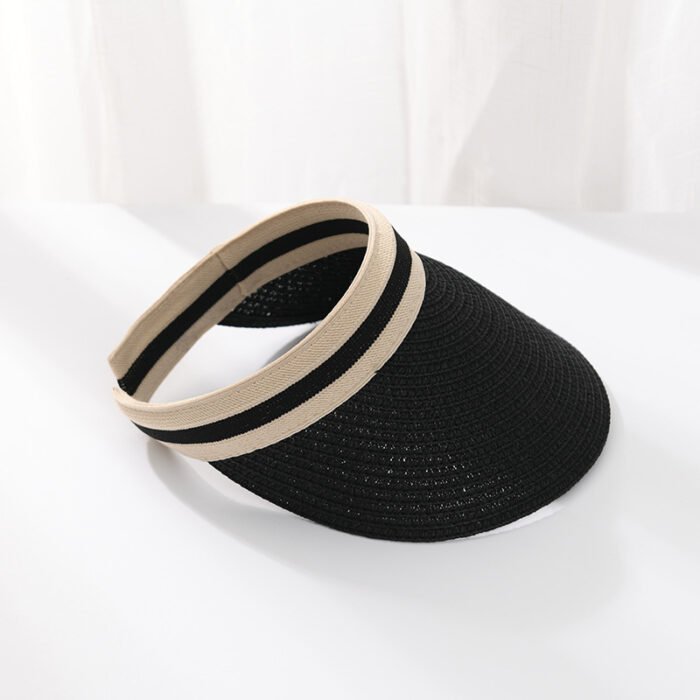 Straw Hat Adult Hat Female Sun Protection Hat Sun Hat - Image 2