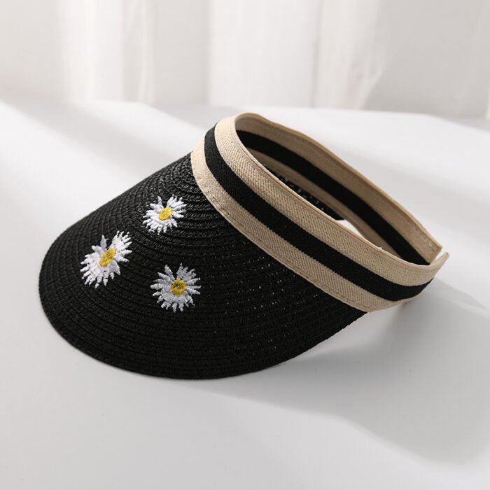 Straw Hat Adult Hat Female Sun Protection Hat Sun Hat - Image 6