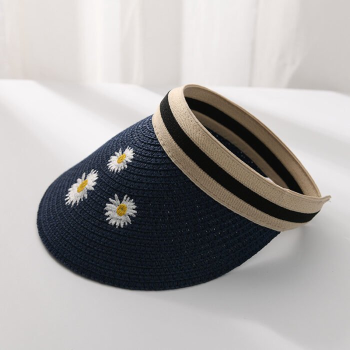 Straw Hat Adult Hat Female Sun Protection Hat Sun Hat - Image 5