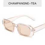 Retro Small Frame Sunglasses Female Candy Color Colorful Fashion Sunglasses - Image 8