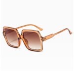 Sunglasses Female Big Face Sunglasses Round Face Sunshade - Image 3