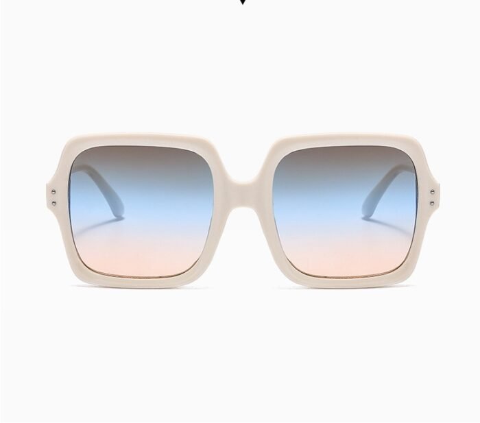 Sunglasses Female Big Face Sunglasses Round Face Sunshade - Image 4