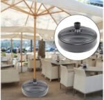 Outdoor Parasol Base Portable Circular Courtyard - Image 2