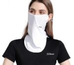 Summer Sunscreen Mask Female Ice Silk Neck Protector Cover Face Towel Riding Ear - Image 3