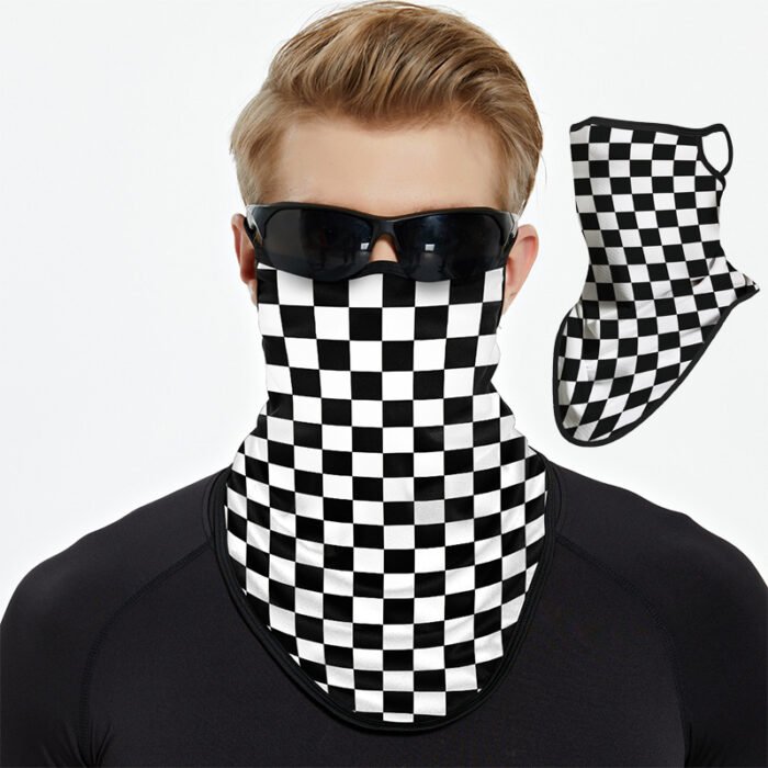 Ear-hanging Triangle Face Towel Outdoor Riding Sunscreen Mask - Image 1