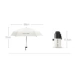 Portable Anti-UV Pouch Mini Umbrella Rain Women Windproof Durable 5 Folding Sun Umbrellas Portable Solar Female Parasol - Image 5