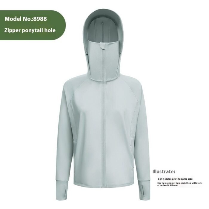 Sun Protection Clothing Women's Outdoor Hooded - Image 6