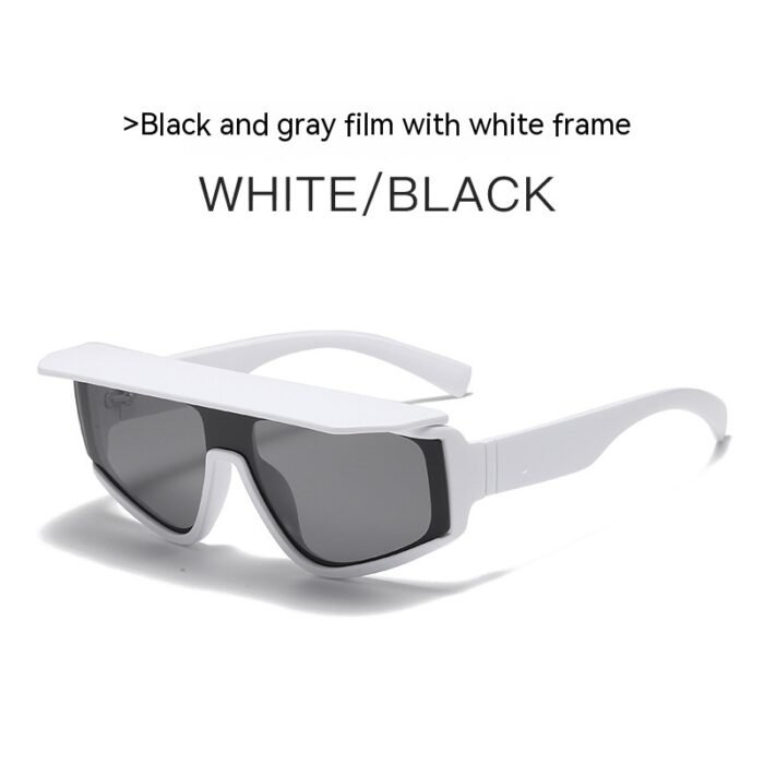 Fashion Square Brim Sunshade Sunglasses - Image 3