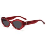 Fashion Irregular With Personality Diamond Sunglasses Sunshade - Image 2
