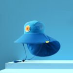 Children's Hat Baby Sun Hat Boys Big Brim Sun Hat - Image 2