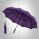 Wind Resistant Folding Automatic Umbrella Rain Women Auto Luxury Big Windproof Umbrellas Rain For Men Black Coating 10K Parasol - Image 8