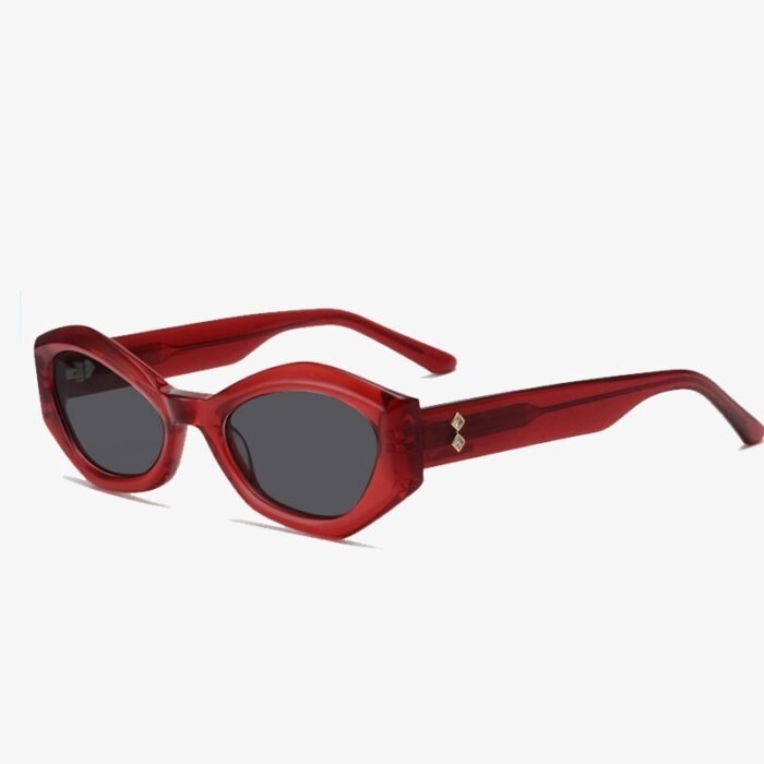 Fashion Irregular With Personality Diamond Sunglasses Sunshade - Image 1