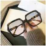 Sunglasses Female Big Face Sunglasses Round Face Sunshade - Image 8