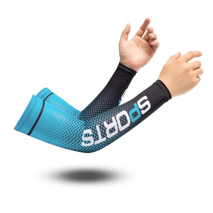 Men's Plus Size UV Protection Sunscreen Ice Sleeves - Image 5