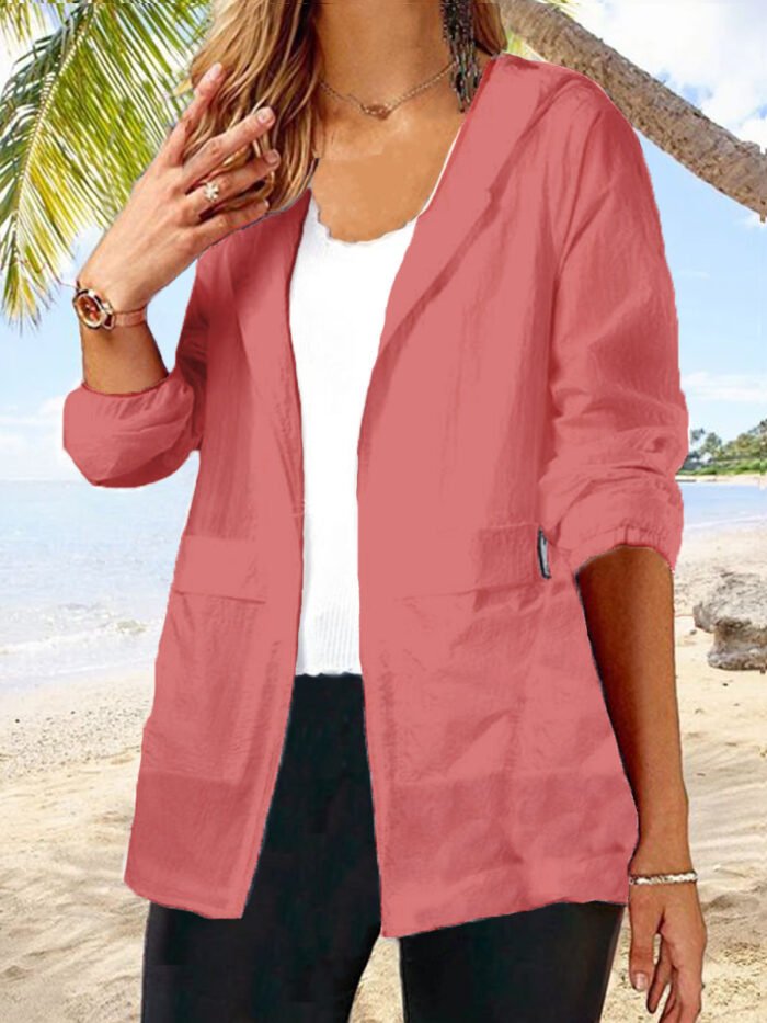 Loose Large Size Thin UV Protection Sun-protective Clothing - Image 4