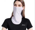 Summer Sunscreen Mask Female Ice Silk Neck Protector Cover Face Towel Riding Ear - Image 5