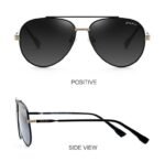 New Men's Polarized Metal Frame Sunshade Sunglasses - Image 3