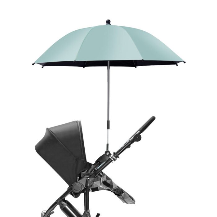 Baby Stroller Sunshade Black Glue UV-proof Stroller Parasol - Image 5