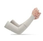 Summer cool sleeves sunscreen female armband sleeves sleeves men's sleeves driving anti-UV ice silk gloves long section - Image 6