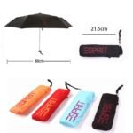 4 Colors Small Pocket Folding Pencil Umbrella Ultra-thin Light Mini Umbrella Rain Women Umbrella for Men Sun Rain Gear Parasol - Image 8