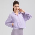 Sun Protection Clothing Women's Summer UV Protection Lightweight Breathable Sun Protection Clothing Long Sleeve Coat - Image 8