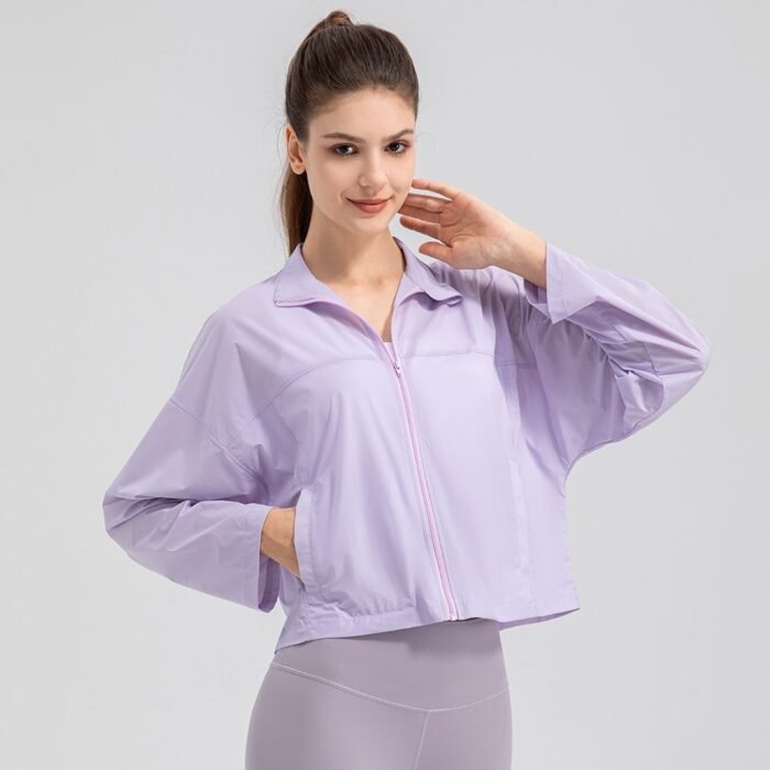 Sun Protection Clothing Women's Summer UV Protection Lightweight Breathable Sun Protection Clothing Long Sleeve Coat - Image 8