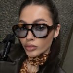 Ins Big Frame Leopard Sunglasses Summer Sunshade Beach Vacation Glasses - Image 2