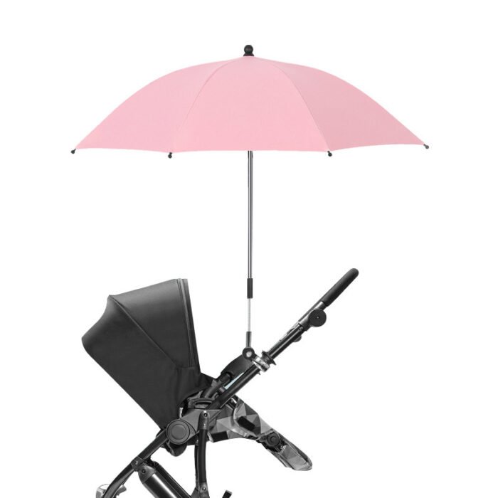 Baby Stroller Sunshade Black Glue UV-proof Stroller Parasol - Image 9