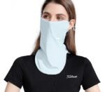 Summer Sunscreen Mask Female Ice Silk Neck Protector Cover Face Towel Riding Ear - Image 4