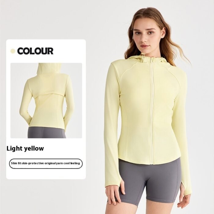 Slim-fit Sun Protection Clothing Women's UV Protection Hooded Sun Protection - Image 7