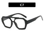 Ins Big Frame Leopard Sunglasses Summer Sunshade Beach Vacation Glasses - Image 7