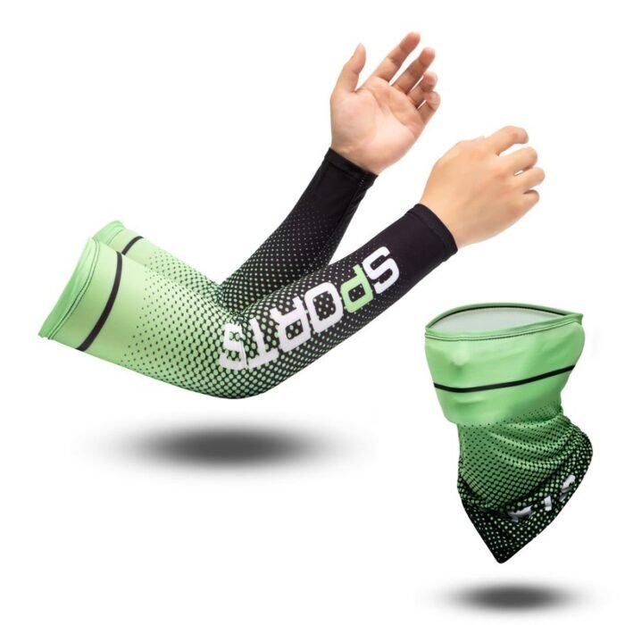 Men's Plus Size UV Protection Sunscreen Ice Sleeves - Image 7