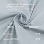 Sun Protection Clothing Women's Summer UV Protection Lightweight Breathable Sun Protection Clothing Long Sleeve Coat - Image 4