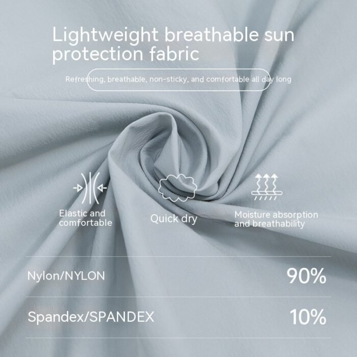 Sun Protection Clothing Women's Summer UV Protection Lightweight Breathable Sun Protection Clothing Long Sleeve Coat - Image 4