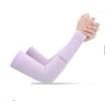 Summer cool sleeves sunscreen female armband sleeves sleeves men's sleeves driving anti-UV ice silk gloves long section - Image 9
