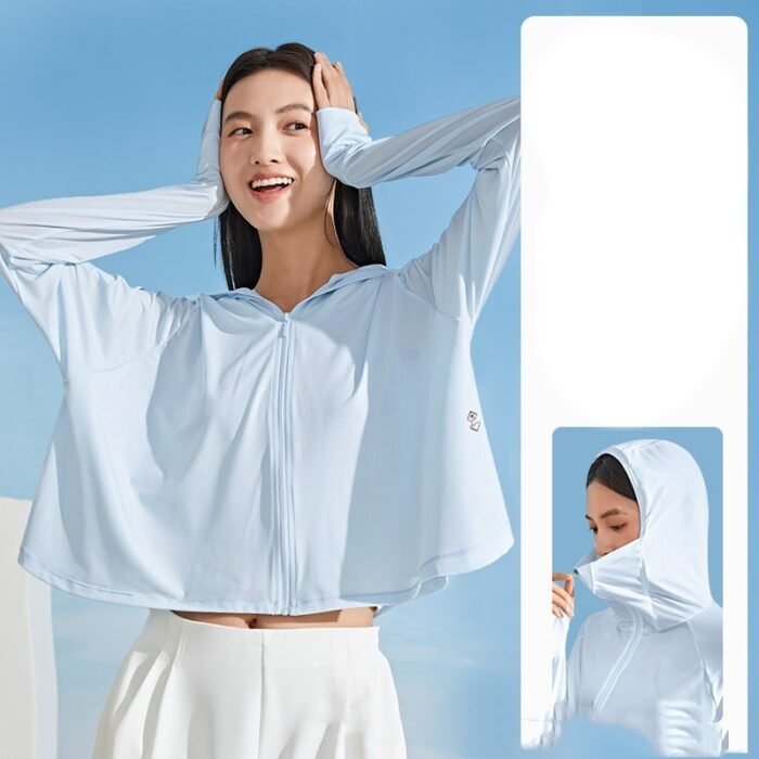 Breathable Shawl Cape Ice Silk Sun-protective Clothing - Image 2