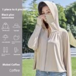 Women's Fashionable Thin Cycling Sun Protection Clothing - Image 4
