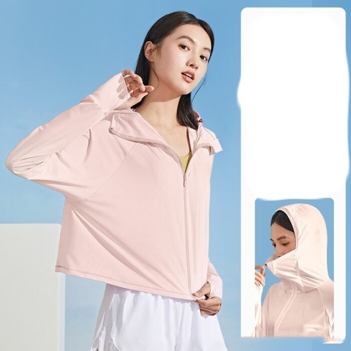 Breathable Shawl Cape Ice Silk Sun-protective Clothing - Image 7