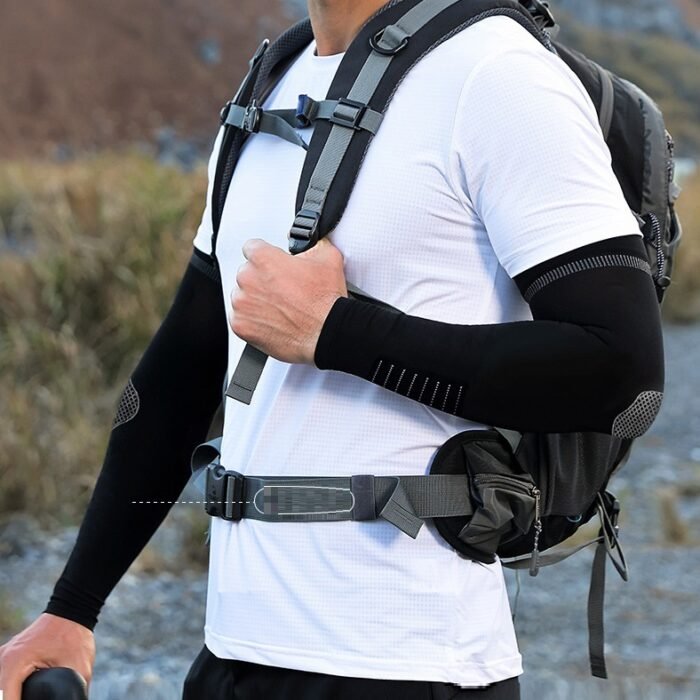 Men's Outdoor Sports Summer Ice Silk Sunscreen Sleeves - Image 2