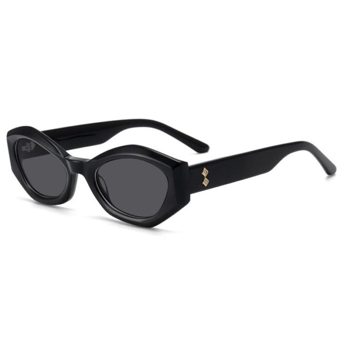 Fashion Irregular With Personality Diamond Sunglasses Sunshade - Image 4