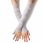 Summer Ice Silk Sleeves Women's Lace Driving Thin Arm Guards - Image 8